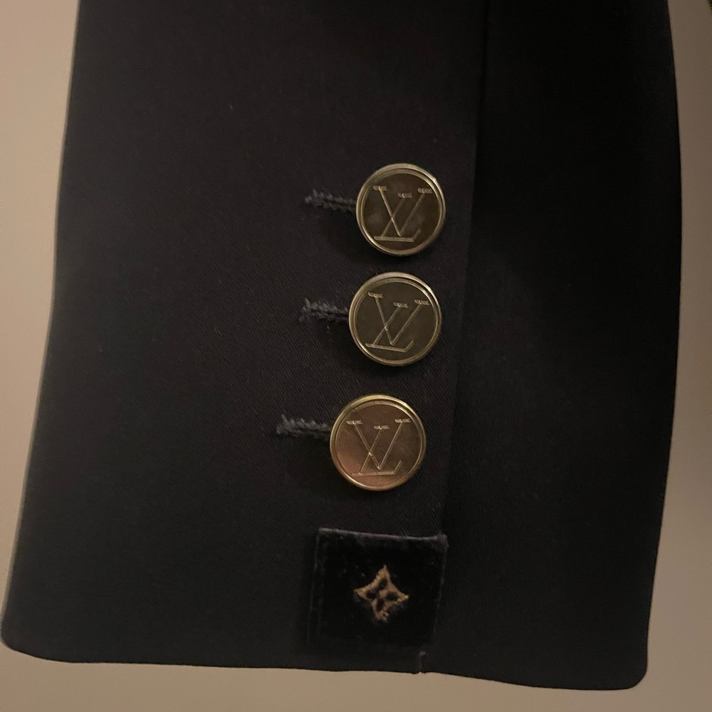 Authentic Black Louis Vuitton Women’s Blazer